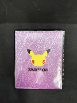 Pokemon Celebrations 25th Anniversary Dragapult Prime 4 Card Binder Album - Image 2