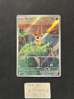 Pokemon BB/WF Promo - Victini - SVP 208 - Illustration Art Rare - M/NM - Image 1