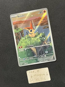 Pokemon BB/WF Promo - Victini - SVP 208 - Illustration Art Rare - M/NM - Image 3