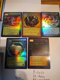 356 Magi Nation Card Lot, 5 Foils, 33 Rares, 93 Uncommon, 225 Common LP-HP - Image 2