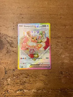 Eevee ex SVP 174 Pokemon TCG S&V Prismatic Evolutions UPC Black Star Promo - Image 1