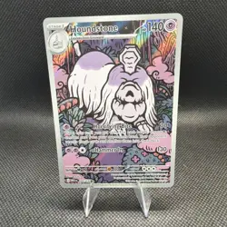 Houndstone 145/132 Illustration Rare 2025 Pokemon Mega Evolution Card NM+ - Image 1