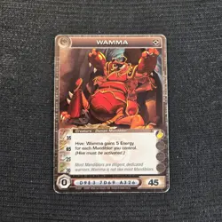 Chaotic TCG 1st Edition Wamma Common Card 71/232 - Image 1