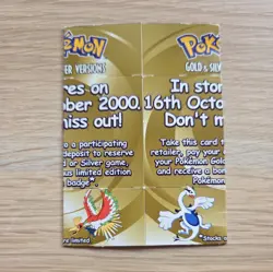 Pokemon Movie 2000 Game Boy Color Insert Card Black Star Promo Australian WOTC - Image 2