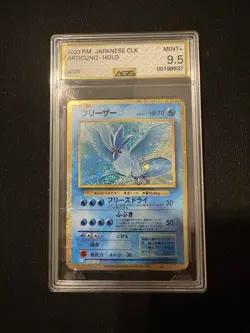 AGS 9.5 Articuno 009/032 CLASSIC Collection HOLO Japanese Pokemon Card - Image 1