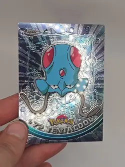 Pokemon Card - 2000 Topps Chrome Series 1 Tentacool #72 Holo Foil LP - Image 2