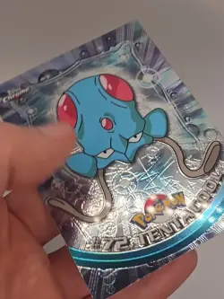 Pokemon Card - 2000 Topps Chrome Series 1 Tentacool #72 Holo Foil LP - Image 4