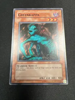 Yu-Gi-Oh Greenkappa (MP) HL1-EN002 Super Rare Limited Edition Card - Image 1