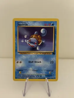 Pokemon Base Set Team Rocket Squirtle Card 68/82 Mint Pack Fresh WOTC - Image 1
