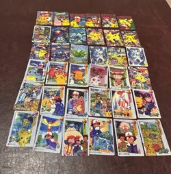 Vending Prism Sticker Cards, 5 Sets Of 36 each - Cards Holographic Vintage - Image 1