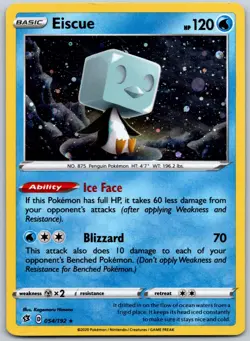 Eiscue - (Cosmos Holo) Holo Holo Rare Miscellaneous Cards & Products 054/192 NM - Image 1