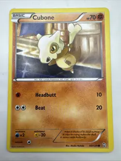 Cubone - 60/124 - Dragons Exalted - LP - Pokemon Card - Image 1