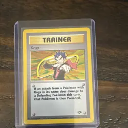 Koga Gym Challenge Holo Card 19/132 Series - Image 1