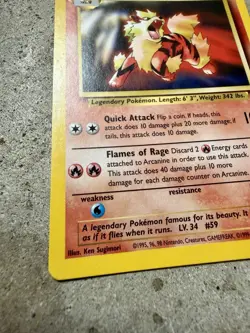 Pokemon Arcanine Black Star Promo #6 WOTC 2000 Non-Holo Pokemon League Card - Image 2
