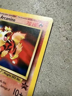 Pokemon Arcanine Black Star Promo #6 WOTC 2000 Non-Holo Pokemon League Card - Image 5