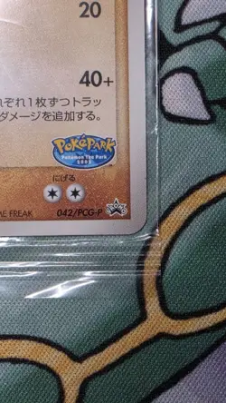 SEALED Groudon 042/PCG-P PokePark Black Star Promo Japanese Pokemon Card 2005 - Image 5
