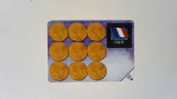 Vintage WizKids Pirates of the Spanish Main Captain 113 French Crew Card - Image 1