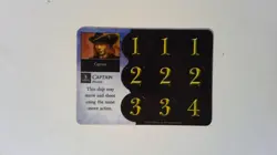 Vintage WizKids Pirates of the Spanish Main Captain 113 French Crew Card - Image 2