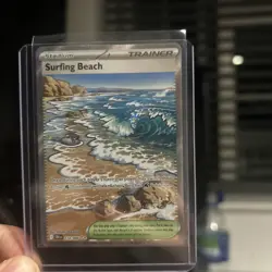 Pokemon TCG Surfing Beach Trainer Card Chaos Rising 114/086 NM - Image 1