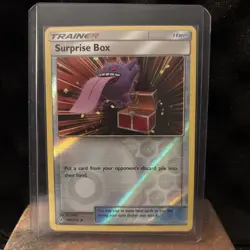 Pokemon TCG Card Surprise Box 187/214 REVERSE HOLO Unbroken Bonds Gengar NM - Image 1