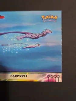 Topps Pokemon Mewtwo Strikes Back Movie Animation Edition Farewell Card #39 1999 - Image 3