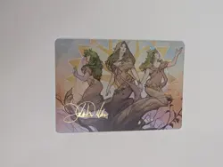 MTG - Trostani, Three Whispers (Gold-Stamped) Art Card-Murders Karlov Manor NM/M - Image 1