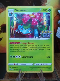 2022 Pokemon Go Venusaur #003 VLP-NM - Image 1