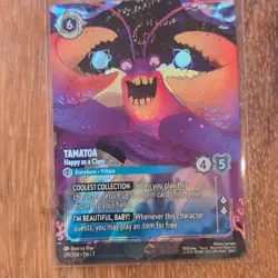 Disney Lorcana Tamatoa - Happy as a Clam Enchanted Foil 219/204 English - Image 3