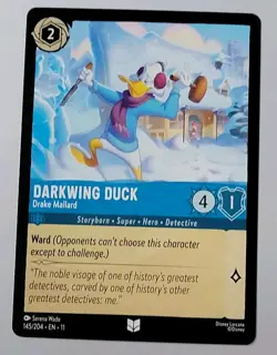 Disney Lorcana TCG - Winterspell: Darkwing Duck (145/204) - Uncommon - NM - Image 1