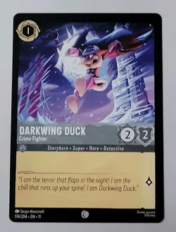 Disney Lorcana TCG - Winterspell: Darkwing Duck (174/204) - Common - Near Mint - Image 1