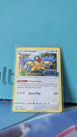 Pokemon TCG Archeops SWSH272 Silver Tempest Stamp Black Star Promo - Image 1