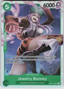 Foil Jewelry Bonney (026) OP07-026 SR 500 Years in the Future - Image 1