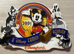 Disneyland Disneyana Convention 2001 A DISNEY FAMILY REUNION Magnet 2-D NEW - Image 5