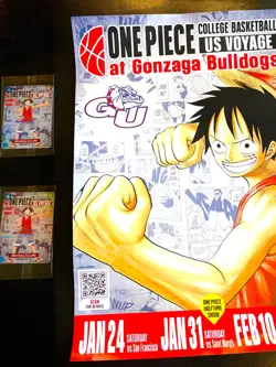 One Piece Monkey .D.Luffy US Voyage college promo SEALED (2 cards for $575) - Image 1
