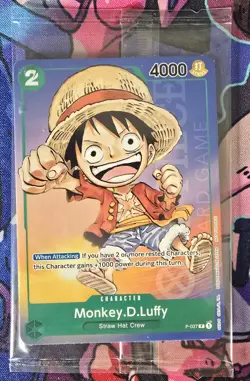 Monkey D. Luffy (Convention Promo) - P-037 - Sealed - No Foil - English - Image 1