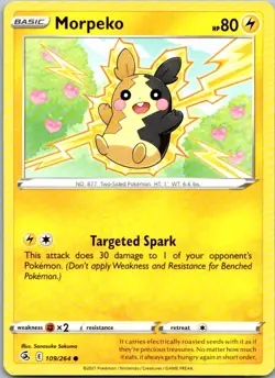 MORPEKO - 109/264 Fusion Strike - POKEMON NM/M - Image 1