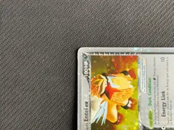 Rocket's Entei ex 97/109 Holo EX Team Rocket Returns 2004 Pokemon card ENG Exc- - Image 3