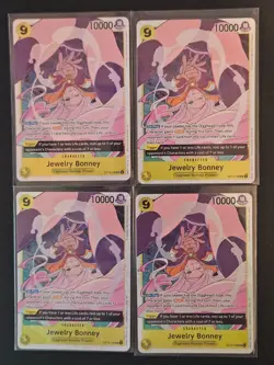 4x Jewelry Bonney OP13-108 SR - Carrying on His Will - One Piece English - OP13 - Image 1