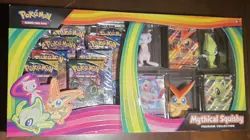 Pokemon TCG: Mythical Squishy Premium Collection Sealed Mew Celebi Victini Toys 820650809736 - Image 1