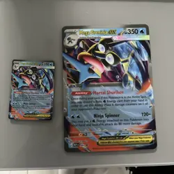 Pokemon TCG Black Star Promo Mega Greninja EX MEP081 Standard & Jumbo Cards NM - Image 1