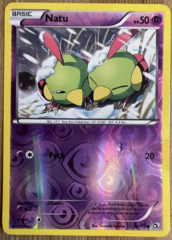 Pokemon - 55/113 - Natu. - Legendary Treasures - HOLO RARE - NM/M - Image 1