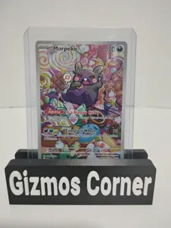 Pokemon TCG Morpeko 206/182 SV04: Paradox Rift IR Full Art Holo N/M - Image 1