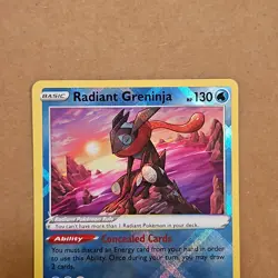 Pokemon Radiant Greninja 046/189 Swsh10: Astral Radiance Holo NM TCG CCG - Image 4