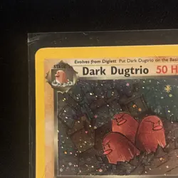 Dark Dugtrio 6/82 Team Rocket Holo Pokemon - Image 3