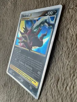 2008 Pokemon TCG Diamond & Pearl Darkrai LV.X Black Star Promo DP19 Holo Rare LP - Image 2