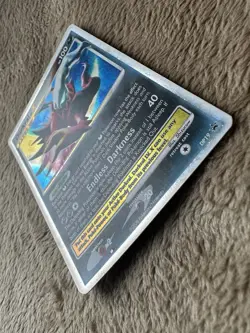 2008 Pokemon TCG Diamond & Pearl Darkrai LV.X Black Star Promo DP19 Holo Rare LP - Image 3