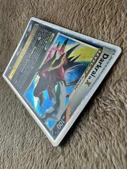 2008 Pokemon TCG Diamond & Pearl Darkrai LV.X Black Star Promo DP19 Holo Rare LP - Image 5