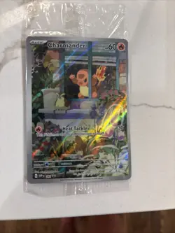 Pokemon TCG Obsidian Flames Charmander #044 SVP Black Star Promo Card, Sealed - Image 1