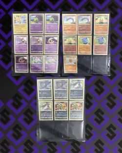 Pokemon GO Master Set Partially Complete Pokemon Cards - Inc Reverse & Binder - Image 3