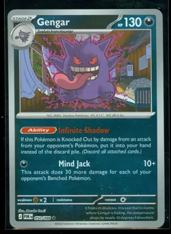 Pokemon GENGAR 050/088 - Perfect Order - RARE Rev Holo - MINT - Image 1